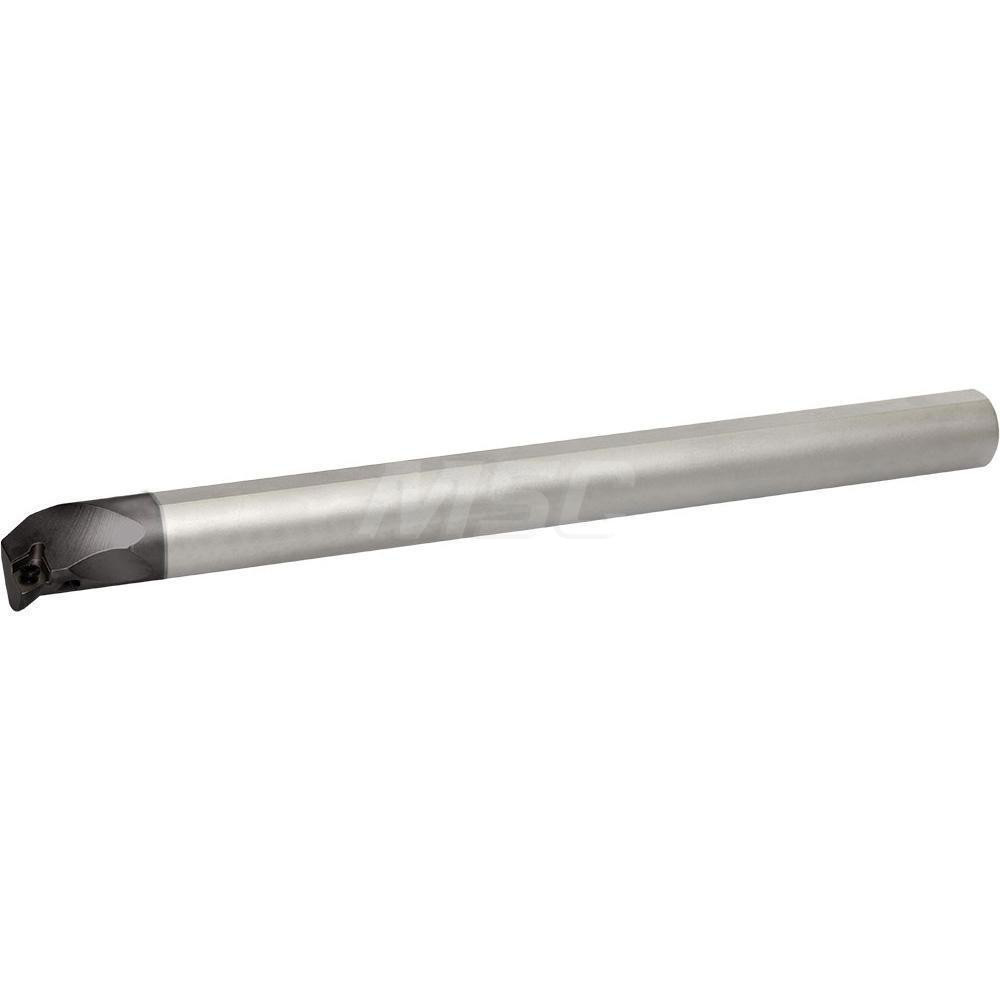 Kyocera Indexable Boring Bar: E10NSDQCR0713A, 13.00 mm Min Bore, Right Hand, 10.00 mm Shank Dia, 17.5 deg Lead, Solid Carbide - THC13902