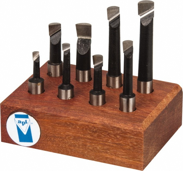 APT Indexable Boring Bar: LD8S 3/4 X 3 1/2 INDEX, 1/2" Min Bore, 3/4" Shank Dia - LD8S