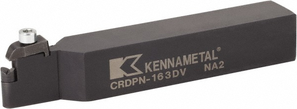Kennametal Indexable Turning Toolholder: CRDPN164DV, Clamp - 3641595