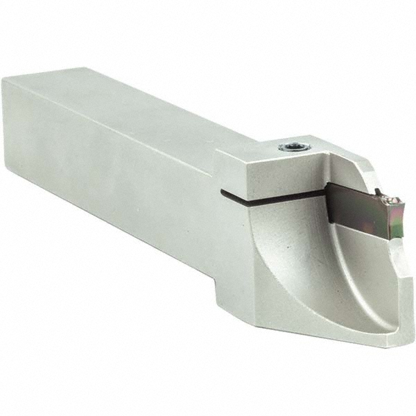 Arno Indexable Grooving-Cutoff Toolholder: HSA1616L-SA2402-26, 2.01 mm Min Groove Width, 13 mm Max Depth of Cut, Left Hand - 97382