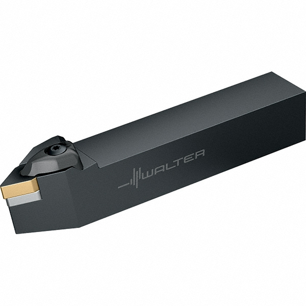 Walter Indexable Turning Toolholder: DDPNN124B, 62.5 deg Lead Angle, Clamp - 7394636
