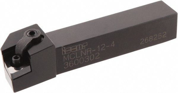 Walter Indexable Turning Toolholder: DDPNN124B, 62.5 deg Lead Angle, Clamp - 7394636