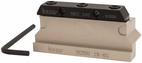 Walter Tool Block Style SBN, 26mm Blade Height, 3.54" OAL, Indexable Cutoff Blade Tool Block - 5051371