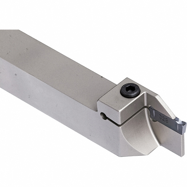 Iscar Indexable Grooving-Cutoff Toolholder: DGTR 10B-2D30, 1.9 to 2.5 mm Groove Width, 15 mm Max Depth of Cut, Right Hand - 2301386