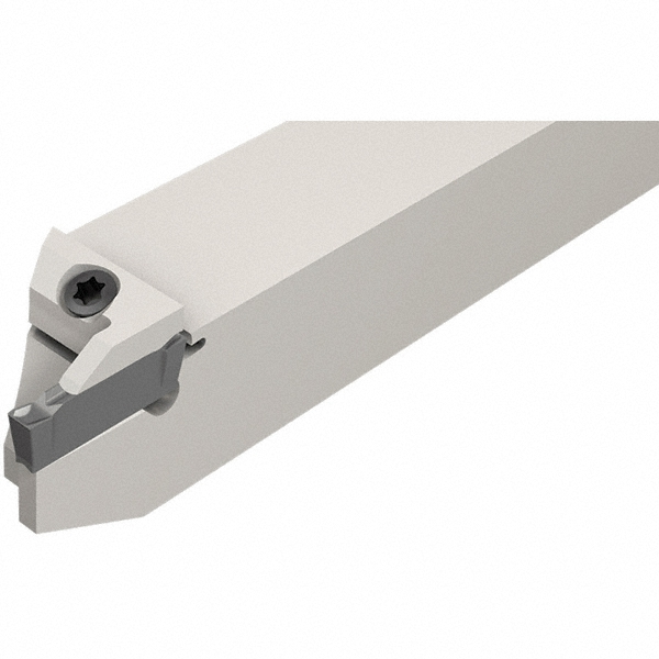 Iscar Indexable Grooving-Cutoff Toolholder: DGTR 10B-2D30, 1.9 to 2.5 mm Groove Width, 15 mm Max Depth of Cut, Right Hand - 2301386