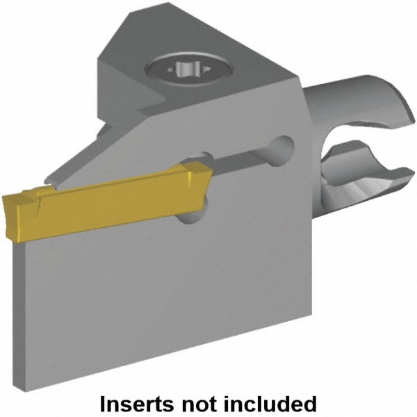 Sandvik Coromant Modular Grooving Head: Right Hand, Cutting Head, System Size C4, Uses C2I Size H Inserts - 8290065