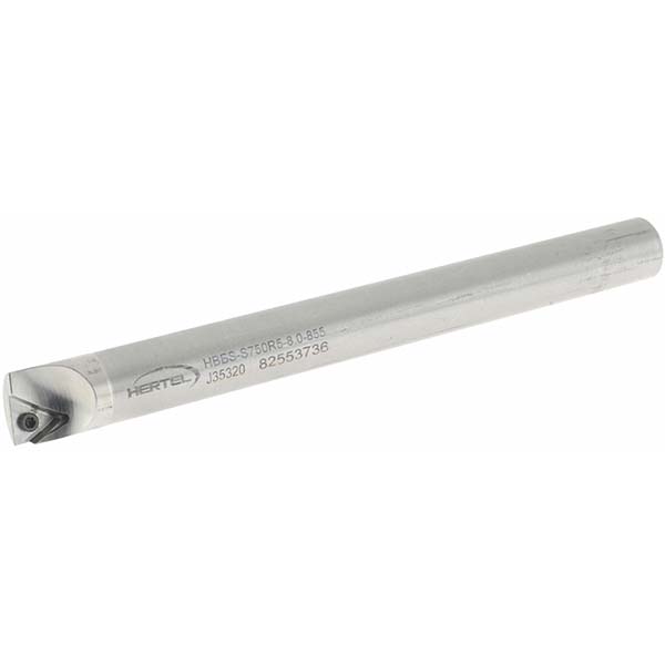 Tungaloy Indexable Boring Bar: E12-STFPR3-D16, 1.0000" Min Bore, Right Hand, 91 deg Lead, Solid Carbide - 6862386