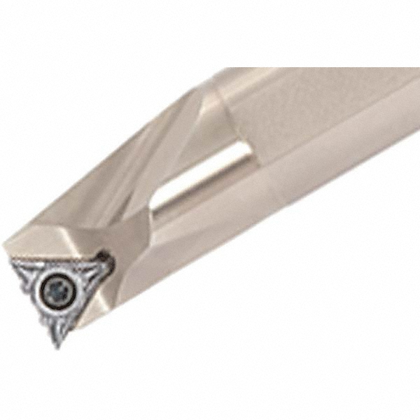 Tungaloy Indexable Boring Bar: E12-STFPR3-D16, 1.0000" Min Bore, Right Hand, 91 deg Lead, Solid Carbide - 6862386