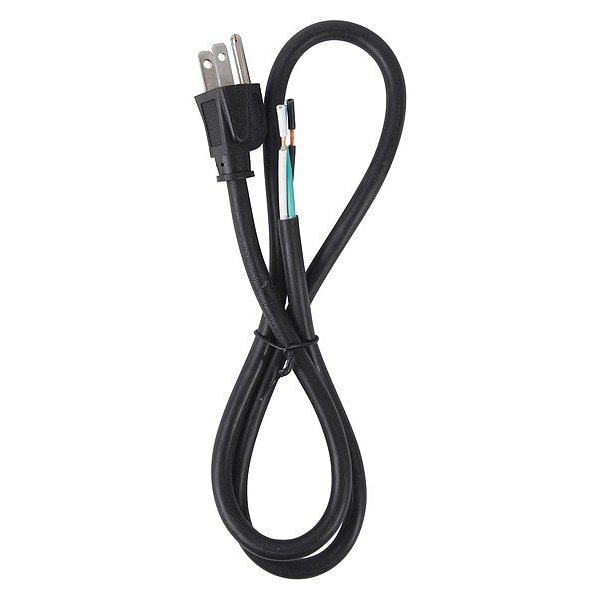Bergen Industries Power Cord, 3-Wire, 13A, 3 ft, SJTW, 16/3 - PS313163