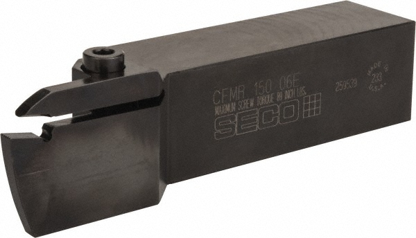 Seco Indexable Turning Toolholder: CFMR15008E, 90.0 deg Lead Angle, Clamp - 00059813