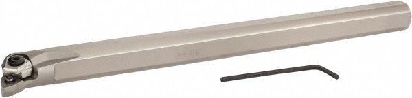 Iscar Indexable Boring Bar: S-MWLNR 16-4W, 1.2200" Min Bore, Right Hand, Steel - 3601361