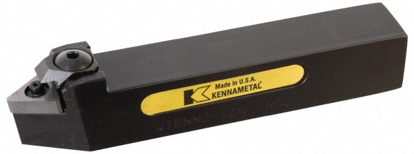 Kennametal Indexable Turning Toolholder: WTENNS164, Clamp & Screw - 1096486
