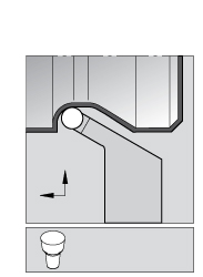 Kennametal Indexable Turning Toolholder: TRAOR2015D, Clamp - 1291039