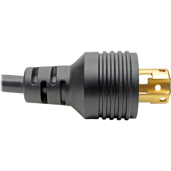 Tripp Lite Power Cord, HD, 5-15P, 5-15R, 15A, 14AWG, 1ft - P025-001