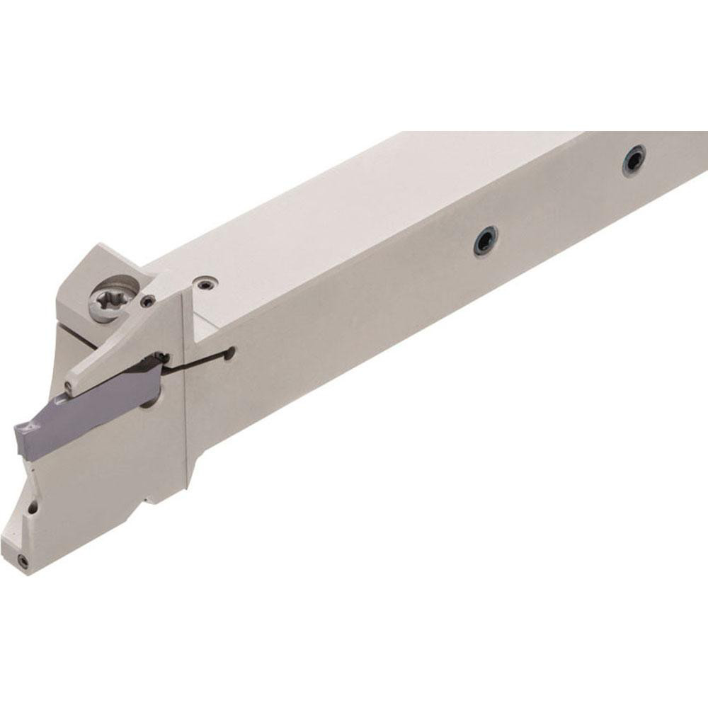 Tungaloy Indexable Grooving-Cutoff Toolholder: JCTER08-2T12, 0.079" Max Groove Width, Right Hand - 6164614