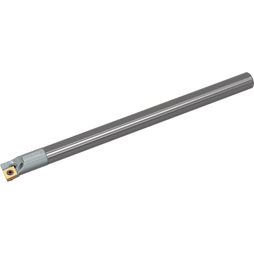 Tungaloy Indexable Boring Bar: C06-SCLCR2, 0.4700" Min Bore, 95 deg Lead, Solid Carbide - 6850054