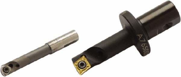 Iscar Indexable Boring Bar: E-SCLCR 5-2, 0.3930" Min Bore, Right Hand, -5 deg Lead - 3601946