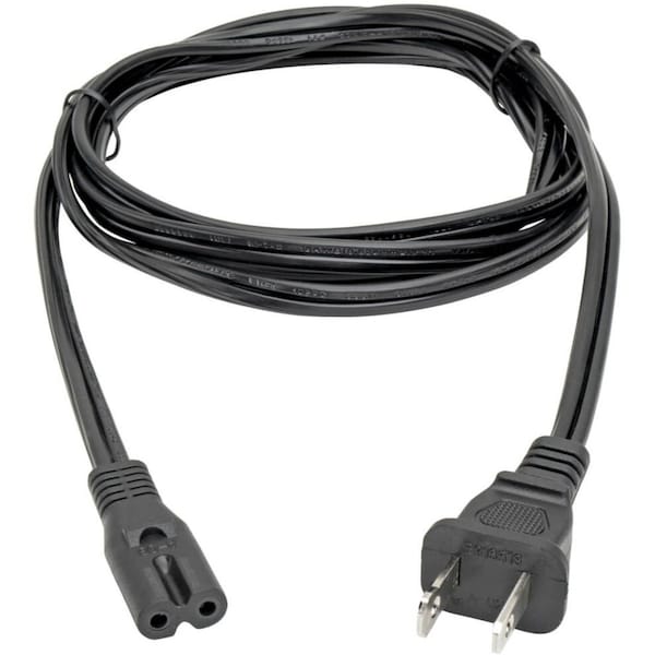 Tripp Lite Power Cord, 1-15P to C7, 10A, 18AWG, 6ft - P012-006