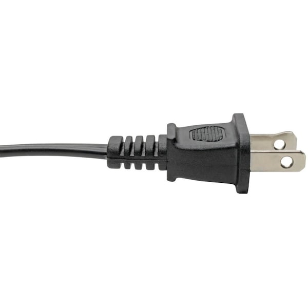 Tripp Lite Power Cord, 1-15P to C7, 10A, 18AWG, 6ft - P012-006
