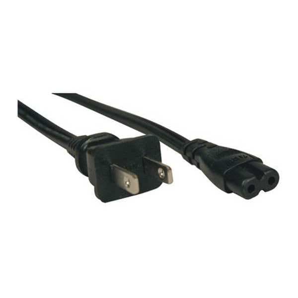 Tripp Lite Power Cord, 1-15P to C7, 10A, 18AWG, 6ft - P012-006