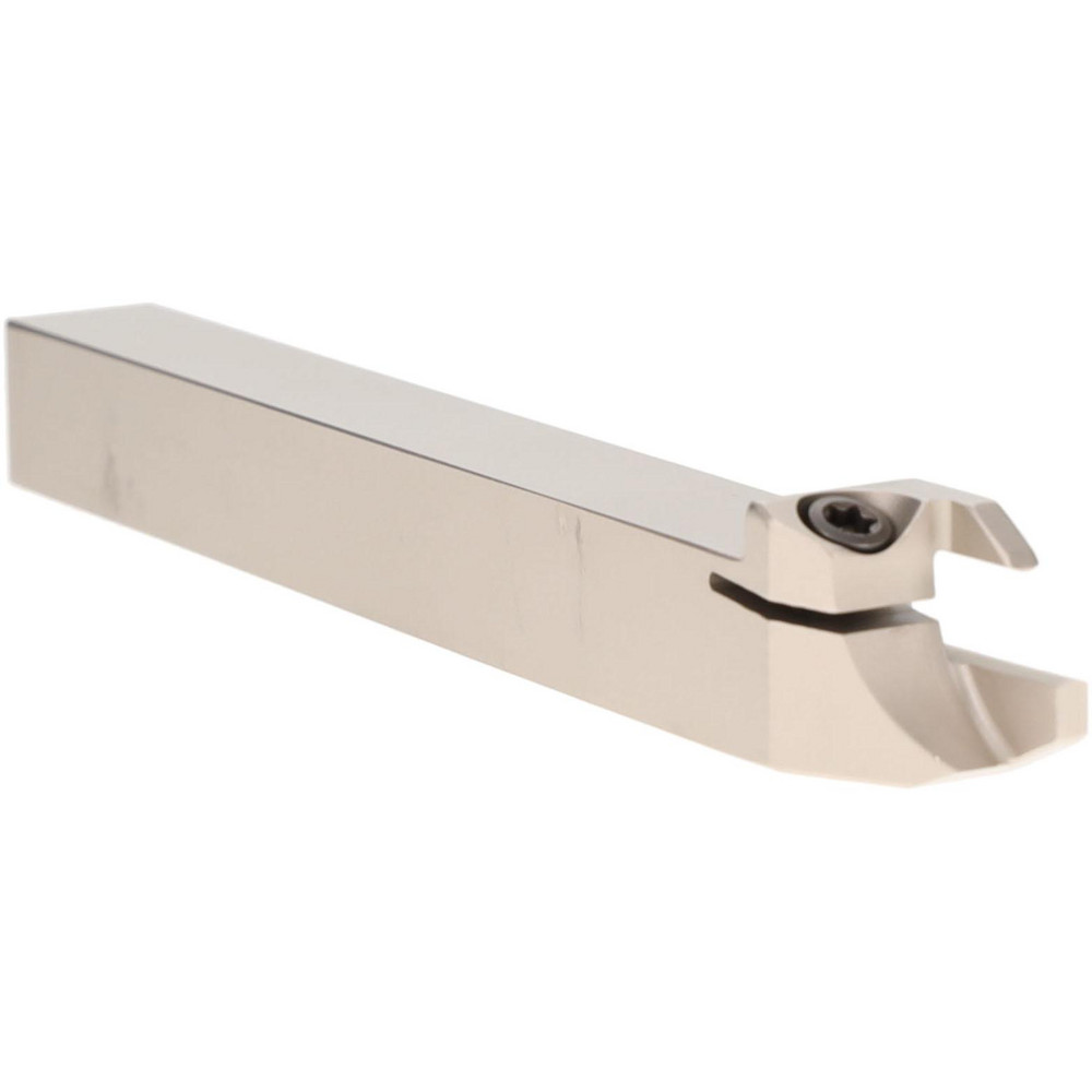 Iscar Indexable Grooving-Cutoff Toolholder: DGTR/L 12.7B3D24SH, 0.118 to 1/8" Groove Width, Right Hand - 2301533