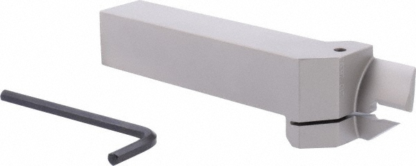 Iscar Indexable Grooving Toolholder: HFHR 25.4-140-4T25, External, Right Hand, 9.45" Max Workpiece Dia - 2500211