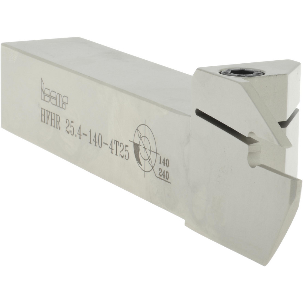 Iscar Indexable Grooving Toolholder: HFHR 25.4-140-4T25, External, Right Hand, 9.45" Max Workpiece Dia - 2500211