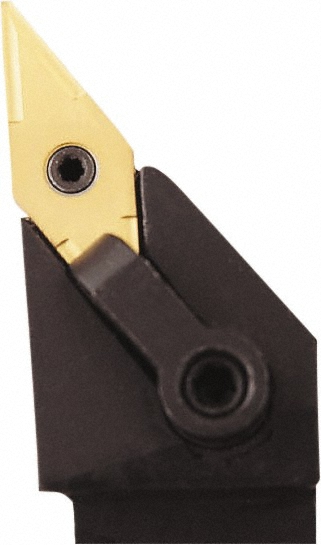 Hertel Indexable Turning Toolholder: MVJNL164D 1" SHANK, Clamp & Screw - 1000197