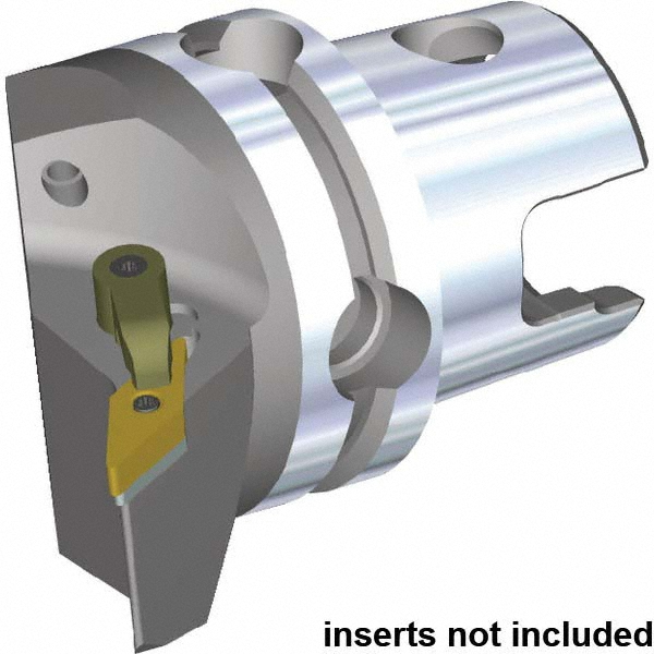 Kennametal Modular Turning & Profiling Head: Size KM50, 50 mm Head Length, Left Hand - 3738557