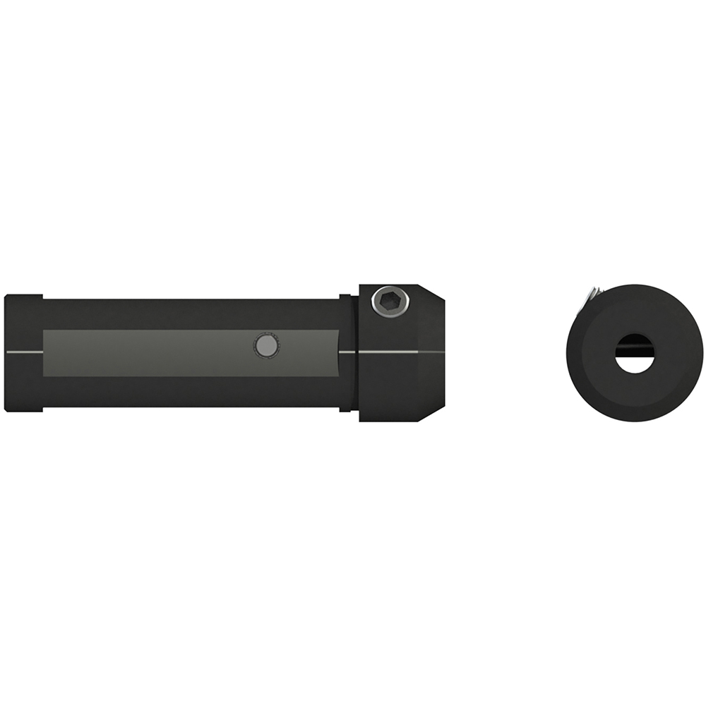 Iscar Indexable Grooving Toolholder: HFHL 25.4-100-6T32, External, Left Hand, 7.09" Max Workpiece Dia - 2500329