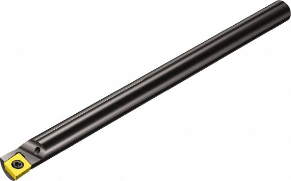 Sandvik Coromant Indexable Boring Bar: A05K-SCLPR2, 0.4134" Min Bore, Right Hand, -5 deg Lead, Steel - 5721374