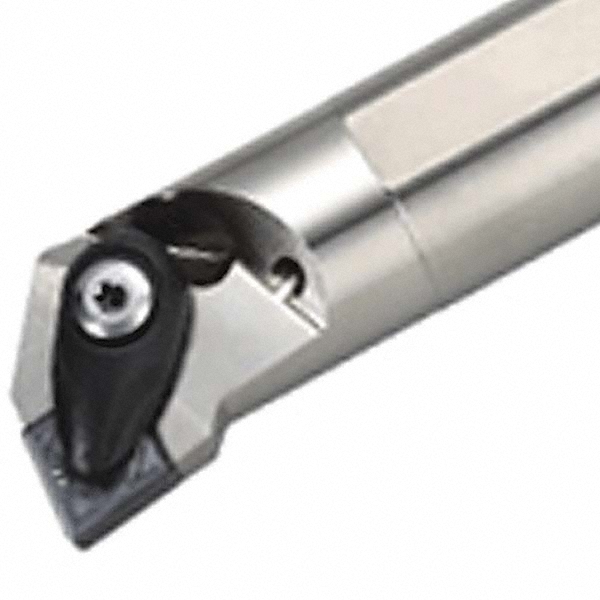 Tungaloy Indexable Boring Bar: A16-ATFNR3-D20, 1.2500" Min Bore, Right Hand, 91 deg Lead, Steel (Shank) - 6864469