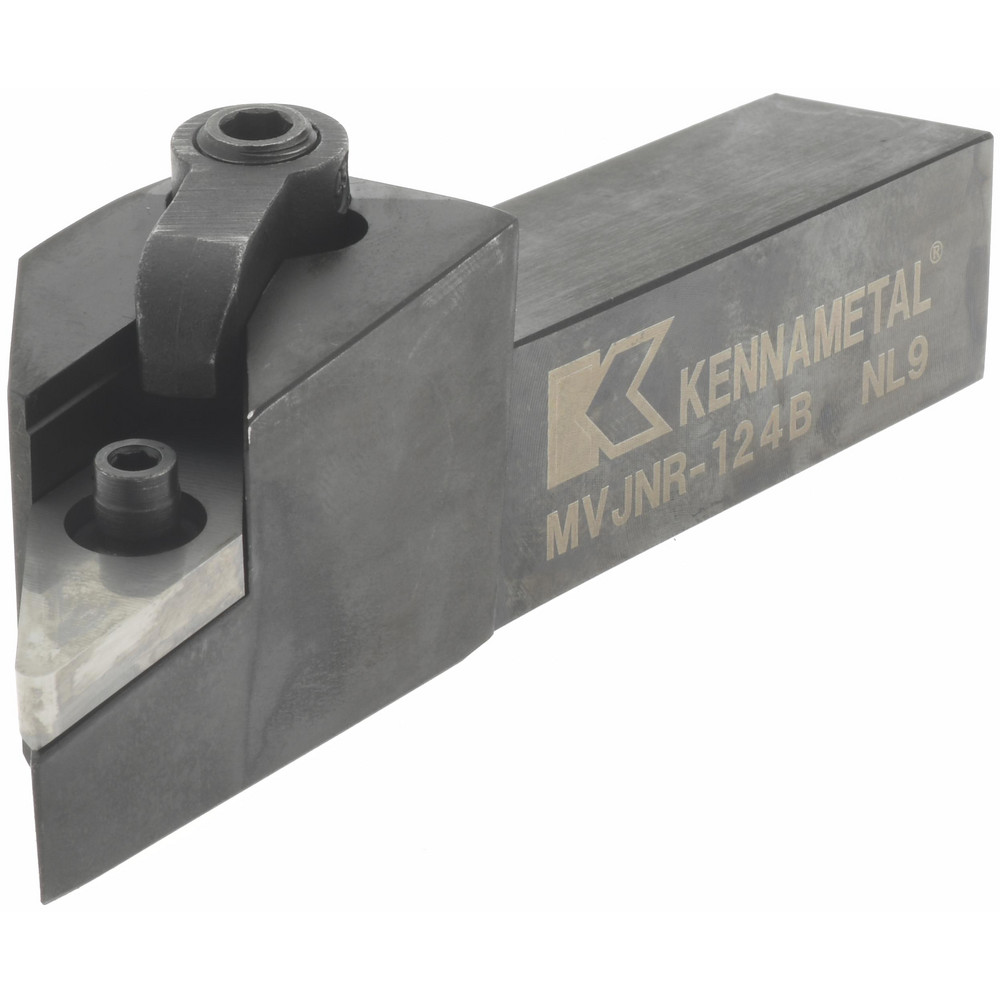Kennametal Indexable Turning Toolholder: MVJNR124B, Clamp & Screw - 1096287