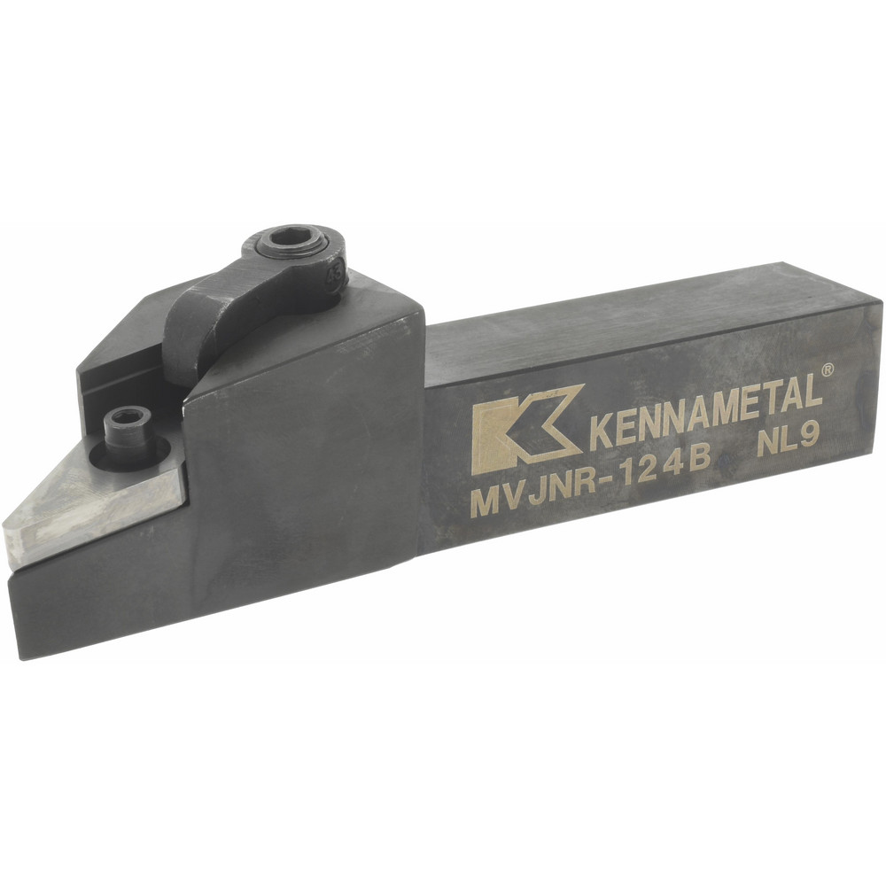 Kennametal Indexable Turning Toolholder: MVJNR124B, Clamp & Screw - 1096287