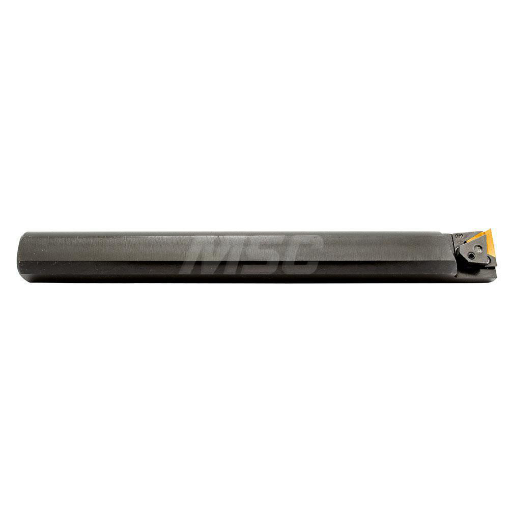 APT Indexable Boring Bar: TL 107 CP5 1X9, 1-1/4" Min Bore, 1" Shank Dia, Steel - TL107