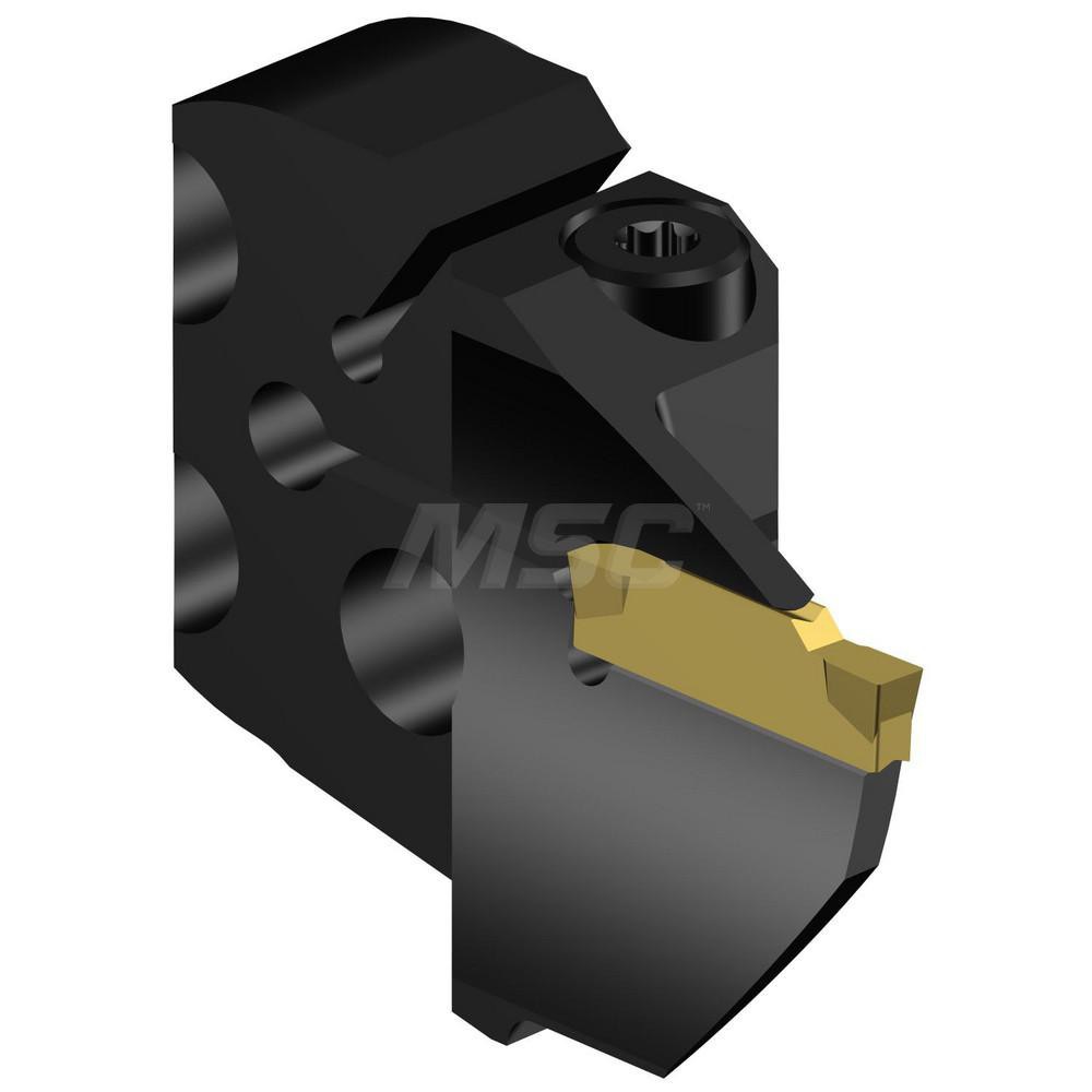 Sandvik Coromant Modular Grooving Head: Right Hand, Cutting Head, System Size 32, Uses N123 Size F Inserts - 5764931