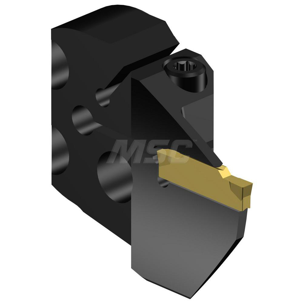 Sandvik Coromant Modular Grooving Head: Right Hand, Cutting Head, System Size 32, Uses N123 Size F Inserts - 5764931