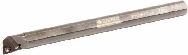 Sumitomo Indexable Boring Bar: A06SCLPR2 BORING, 0.4800" Min Bore, Right Hand, 5 deg Lead, Steel - U101851