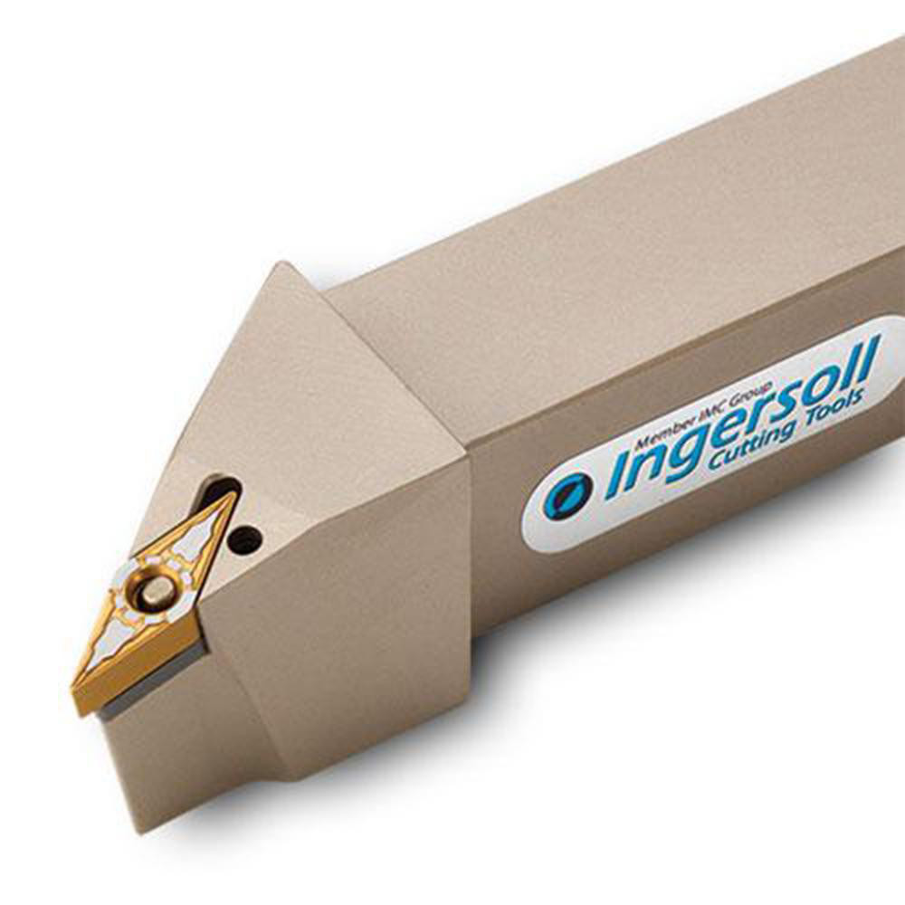 Ingersoll Cutting Tools Indexable Turning Toolholder: HVJNR16-2.53D, 93.0 deg Lead Angle, Lever - 6144975