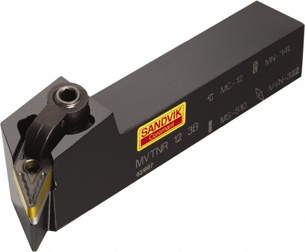 Sandvik Coromant Indexable Turning Toolholder: MVTNL123B, Clamp & Screw - 5736128