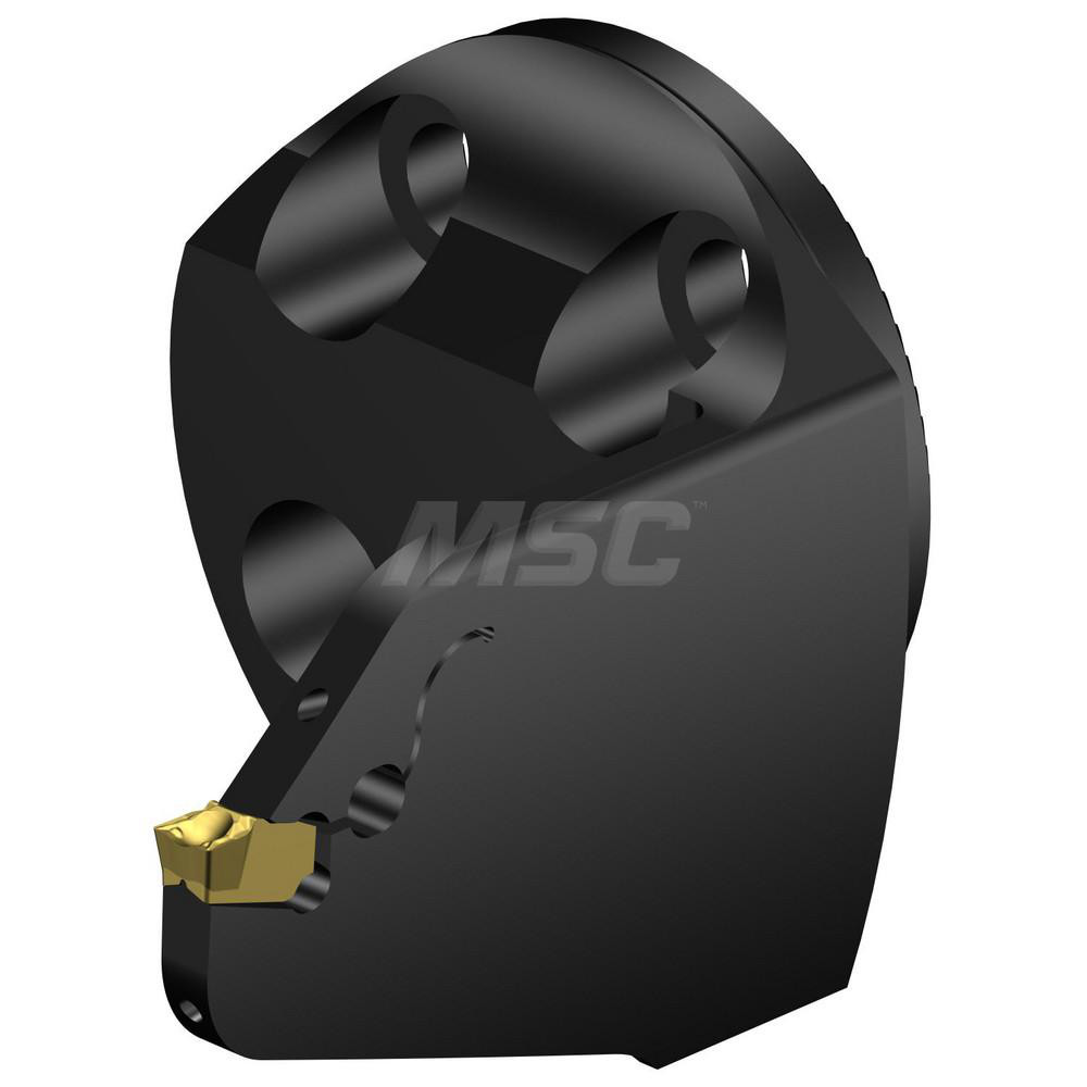 Sandvik Coromant Modular Grooving Head: Right Hand, Cutting Head, System Size 40, Uses QFU Size K Inserts - 7582659