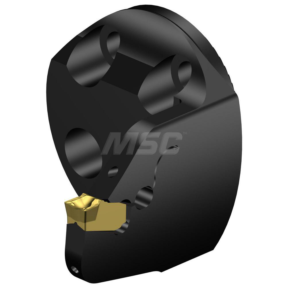 Sandvik Coromant Modular Grooving Head: Right Hand, Cutting Head, System Size 40, Uses QFU Size K Inserts - 7582659