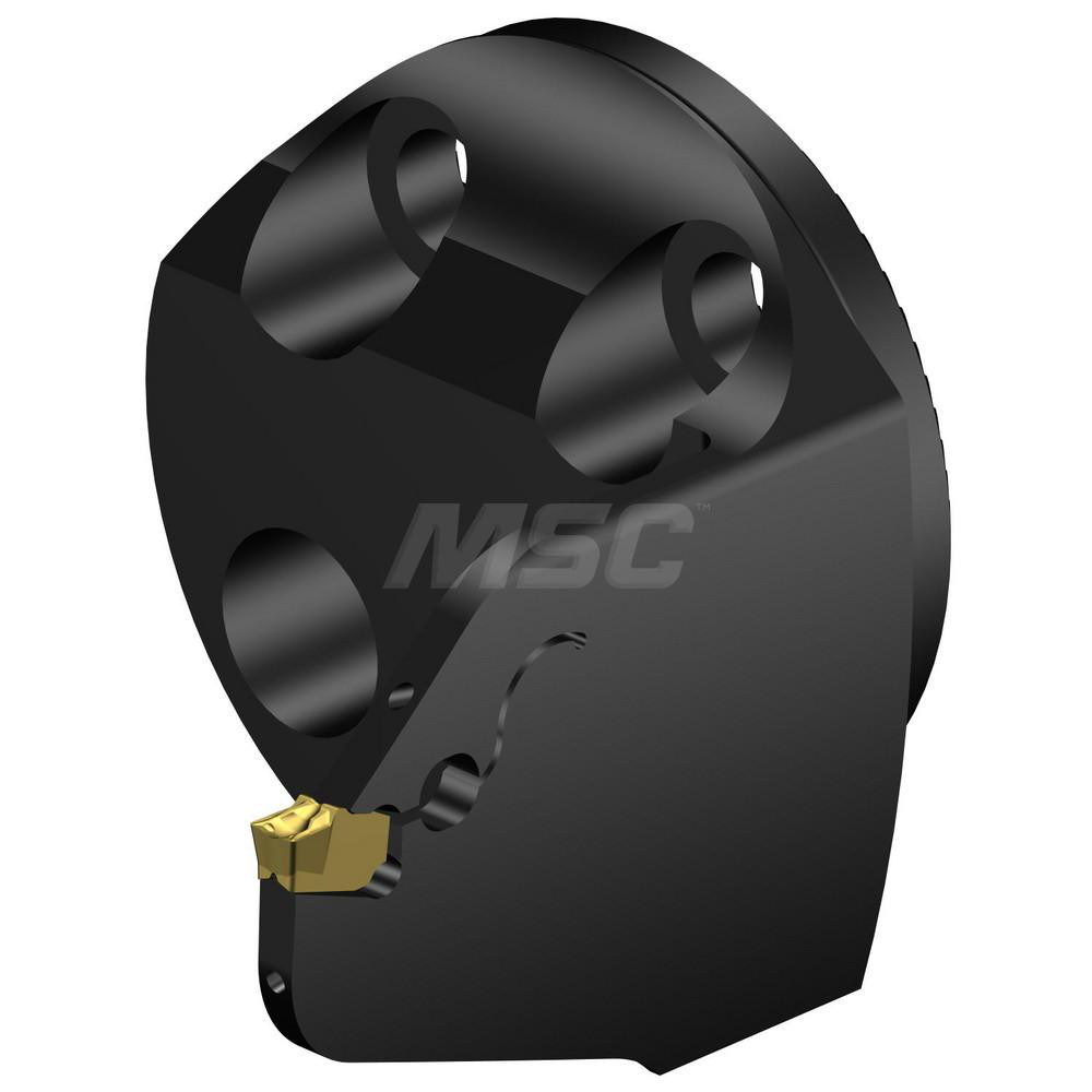 Sandvik Coromant Modular Grooving Head: Right Hand, Cutting Head, System Size 40, Uses QFU Size K Inserts - 7582659