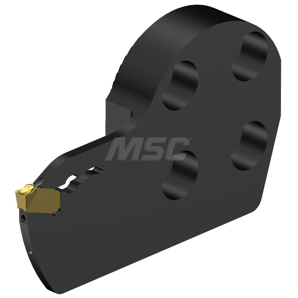 Sandvik Coromant Modular Grooving Head: Right Hand, Cutting Head, System Size 40, Uses QFU Size K Inserts - 7582659