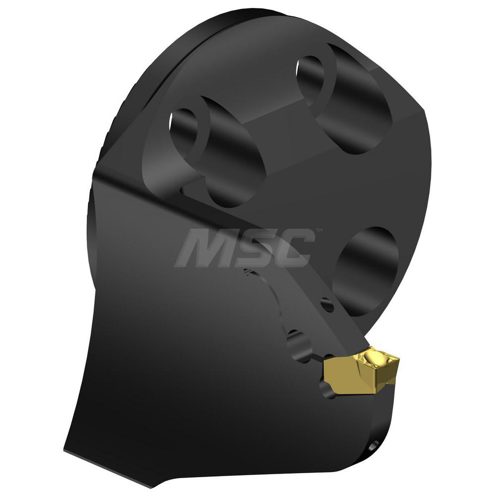 Sandvik Coromant Modular Grooving Head: Right Hand, Cutting Head, System Size 40, Uses QFU Size K Inserts - 7582659
