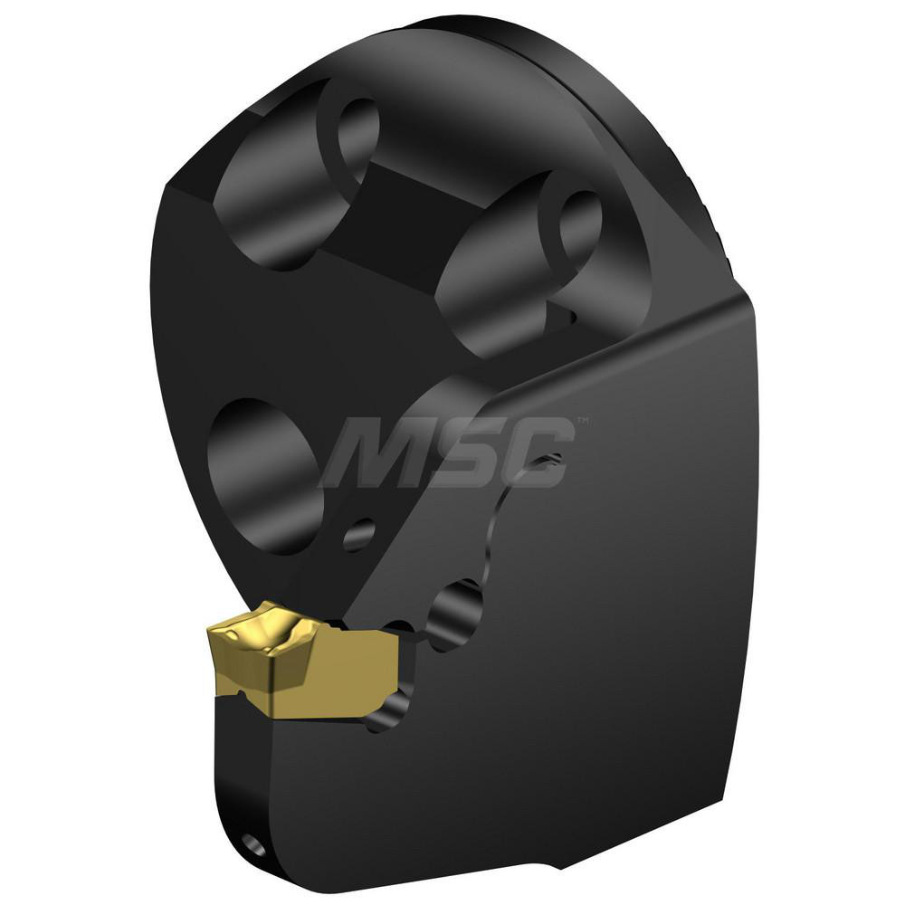 Sandvik Coromant Modular Grooving Head: Right Hand, Cutting Head, System Size 40, Uses QFU Size K Inserts - 7582659