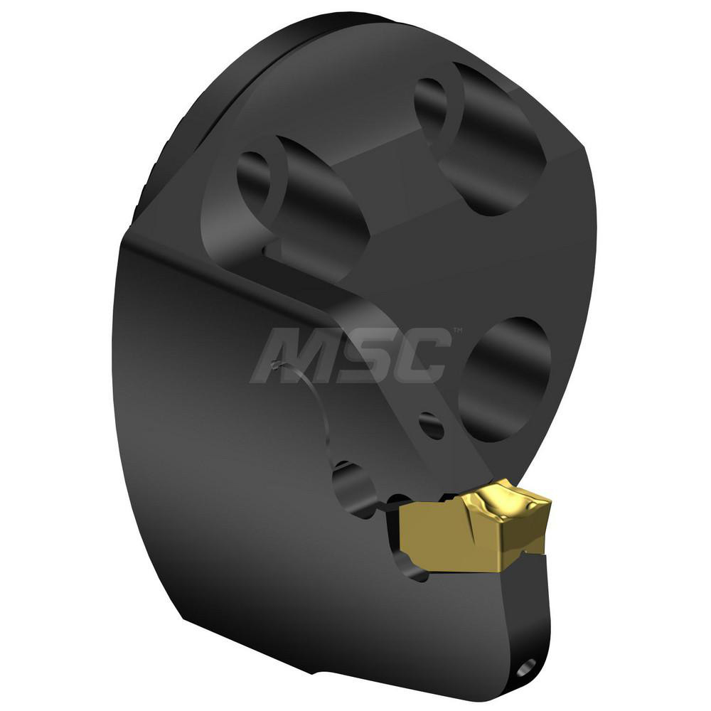 Sandvik Coromant Modular Grooving Head: Right Hand, Cutting Head, System Size 40, Uses QFU Size K Inserts - 7582659