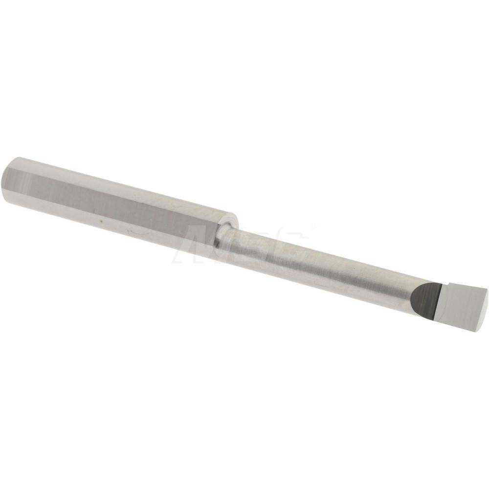 Hertel Indexable Boring Bar: A12CTFPL3 3/4", 0.9300" Min Bore, Left Hand, Steel - 7000002
