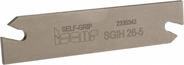 Walter Tool Block Style SBN, 32mm Blade Height, 4.72" OAL, Indexable Cutoff Blade Tool Block - 5051373