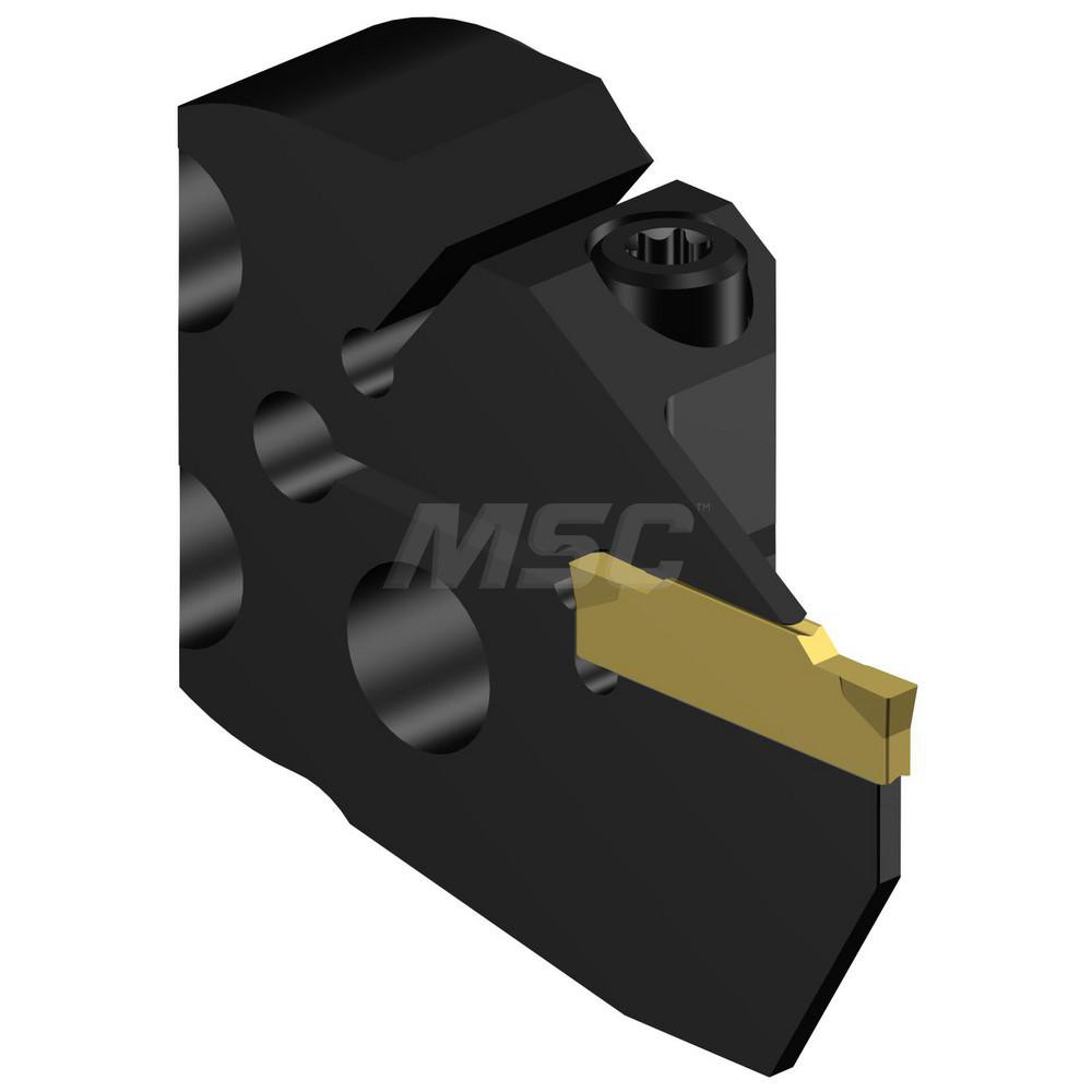 Sandvik Coromant Modular Grooving Head: Left Hand, Cutting Head, System Size 70, Uses RG123 Size LX Inserts - 6358883